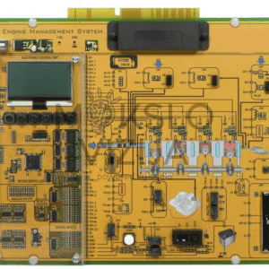 Variklio valdymo sistemos mokymo plokštė su ECU, LCD ekranu, jutiklių ir vykdiklių grandinėmis automobilių diagnostikos mokymams.