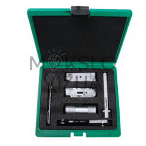 Matavimo įrankių asortimento dalis.