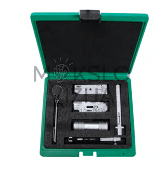 Matavimo įrankių asortimento dalis.