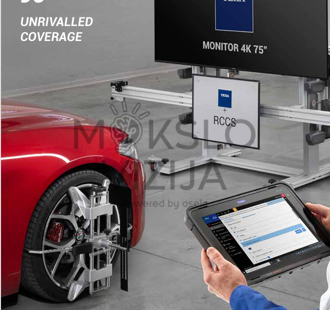 Automobilio mokymo stendas profesinio rengimo centrams ADAS