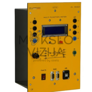 Trifazių bangos formų duomenų įsigijimo modulis su LCD ekranu, V, I, P, Q, S matavimo funkcijomis, izoliuotais įėjimais ir RS485 komunikacija laboratoriniams trifazių sistemų tyrimams.