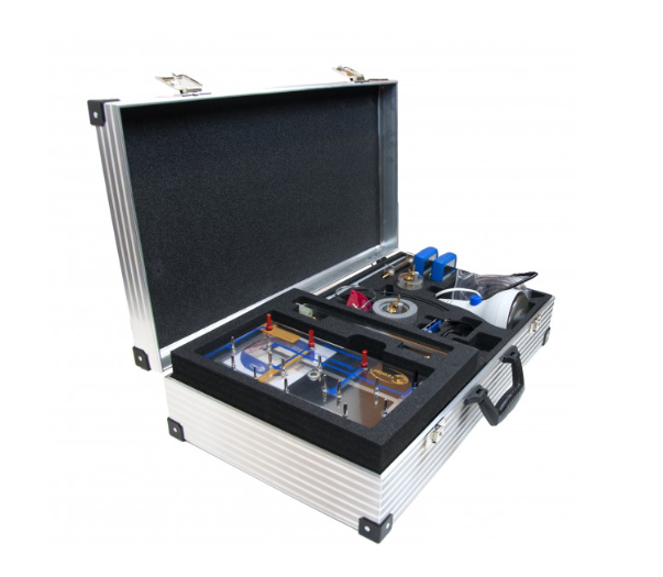 Terminės energijos mokomasis stendas lagamine laboratoriniams eksperimentams