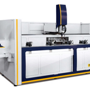 Pramoninis CNC frezavimo centras aliuminio langų ir durų profilių gamybai