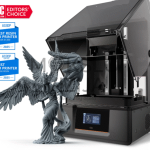 Didelio formato dervinis 3D spausdintuvas su atveriamu dangčiu ir dideliu spausdinimo tūriu