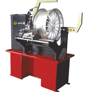 Profesionalios ratlankių tiesinimo ir tekinimo staklės, skirtos 10–24 colių automobilių ratlankiams. Įranga sujungia hidraulinį tiesinimą ir precizinį tekinimą, todėl leidžia atkurti ratlankio geometriją bei paviršių po deformacijų. Tinka intensyviam naudojimui autoservisuose ir specializuotose ratlankių remonto dirbtuvėse.