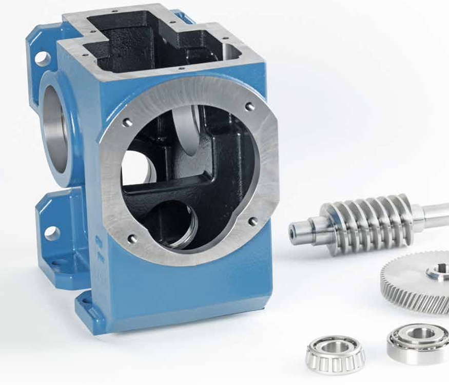 Sliekinės pavaros mechanizmas su rankiniu valdymo ratu mechanikos mokymo laboratorijoms.