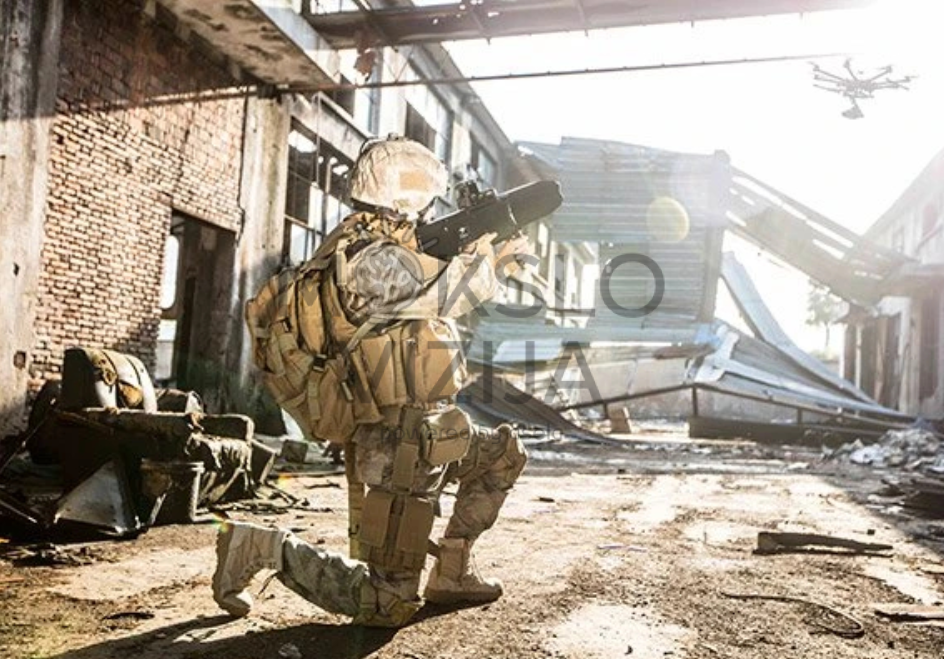 anti dronų sistema naudojama dronų neutralizavimui saugumo operacijoje