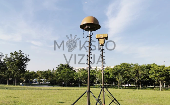 anti dronų sistemos transportavimo dėklai ir įrangos moduliai