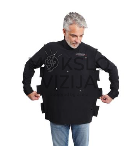 dėvima medicininė simuliacijos liemenė klinikiniams mokymams