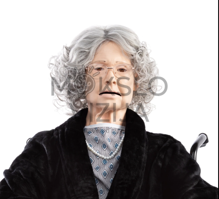 pilno kūno geriatrijos paciento priežiūros ir auskultacijos treniruoklis medicininis slaugos mokymo manekenas skirtas klinikinių įgūdžių ir pacientų priežiūros mokymui