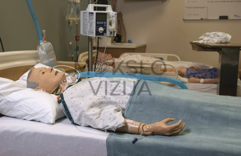 slaugos procedūrų mokymo manekenas su priedais medicininis paciento priežiūros treniruoklis skirtas klinikinių slaugos įgūdžių lavinimui