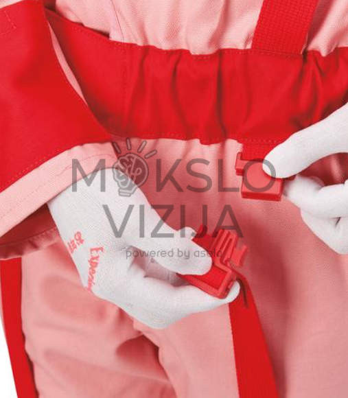 Rankos užsegamas diržas senėjimo simuliacijos kostiume, skirtas judesių ribojimui ir mokymams