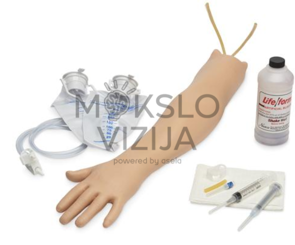 hemodializės treniravimo ranka dializės procedūrų ir slaugos mokymams su fistulės punkcijos treniravimu