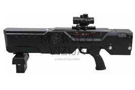 nešiojama anti dronų sistema dronų neutralizavimo įrenginys su optiniu taikikliu