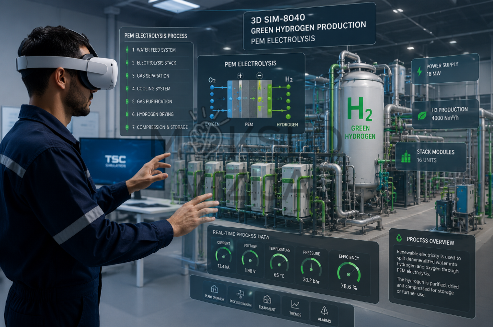 Žaliojo vandenilio gamybos PEM elektrolizės virtuali mokymo sistema - Image 2