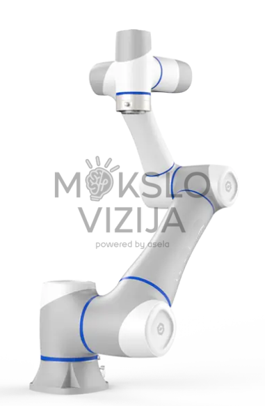 Pramoninis robotas su 12 kg keliamąja galia automatizuotiems gamybos procesams.