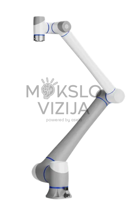 Pramoninis robotas su 6 kg keliamąja galia ir 1800 mm darbiniu spinduliu.