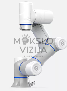 Pramoninis robotas su 3 kg keliamąja galia ir SafeSkin saugos technologija.