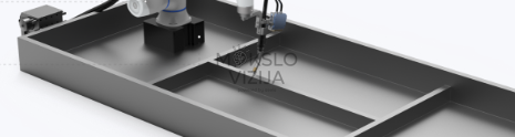 Magnetinis pagrindas robotinio suvirinimo įrangai.