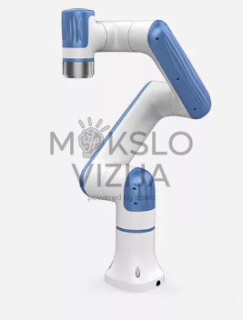 Kolaboratyvus robotas su 2 kg keliamąja galia.