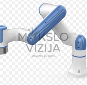 Kolaboratyvus robotas su 2 kg keliamąja galia.