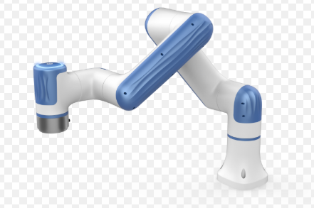 Kolaboratyvus robotas su 2 kg keliamąja galia.