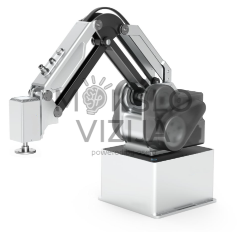 Stalinis kolaboratyvus robotas su reduktoriumi.