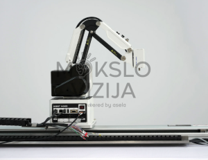 Linijinio judėjimo modulis staliniam robotui.