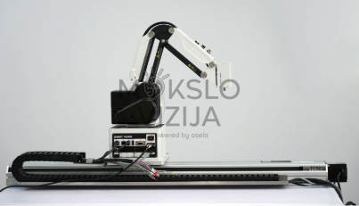 Linijinio judėjimo modulis staliniam robotui.