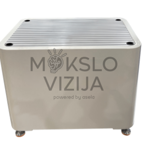 Mobili roboto platforma su uždaru korpusu.