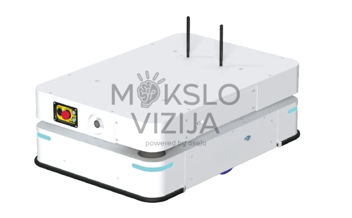 Autonominis mobilusis robotas 300 kg krovinių transportavimui.